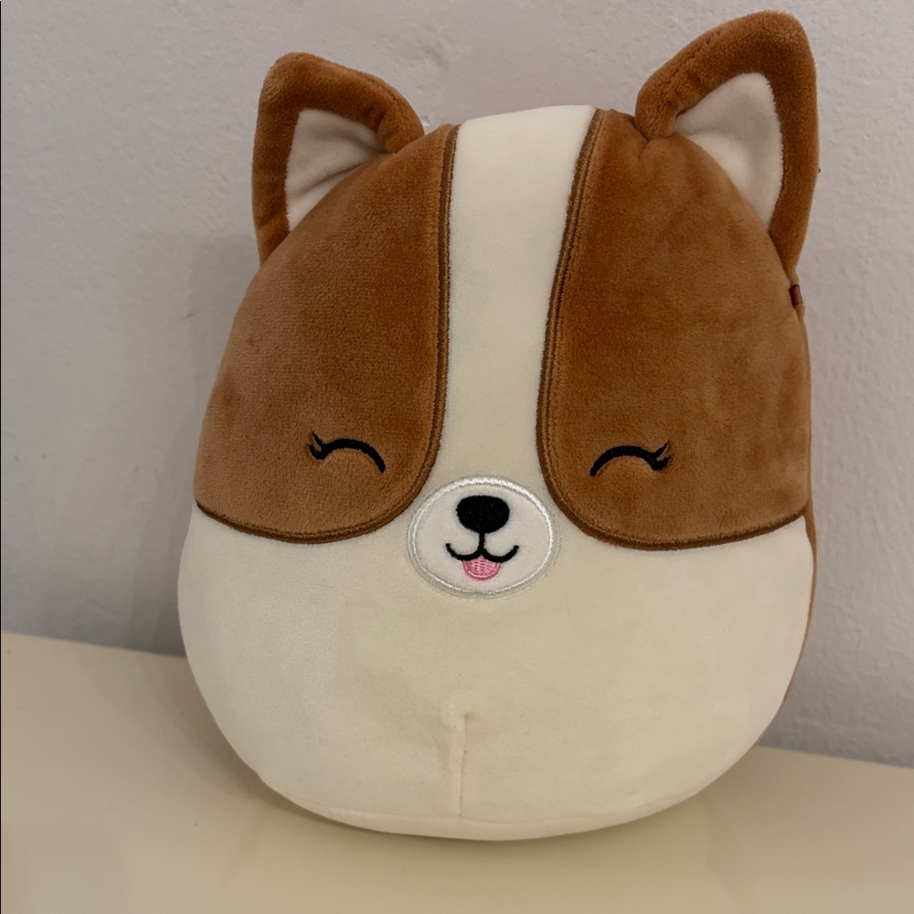 Claire's Brown and Cream Stuffed Animal